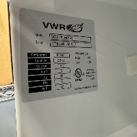 VWR Undercounter Stainless Steel Refrigerator image 1